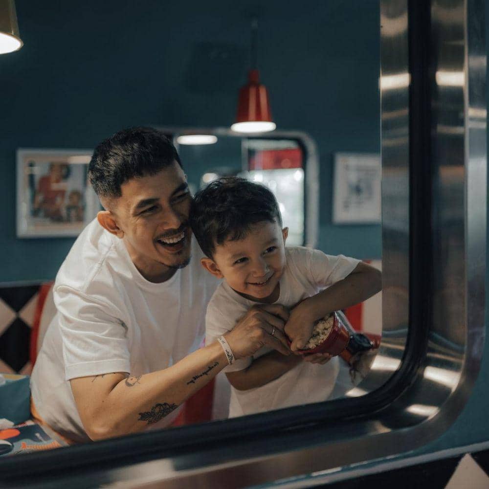 Fandy Christian dan buah hati (instagram.com/fandych)