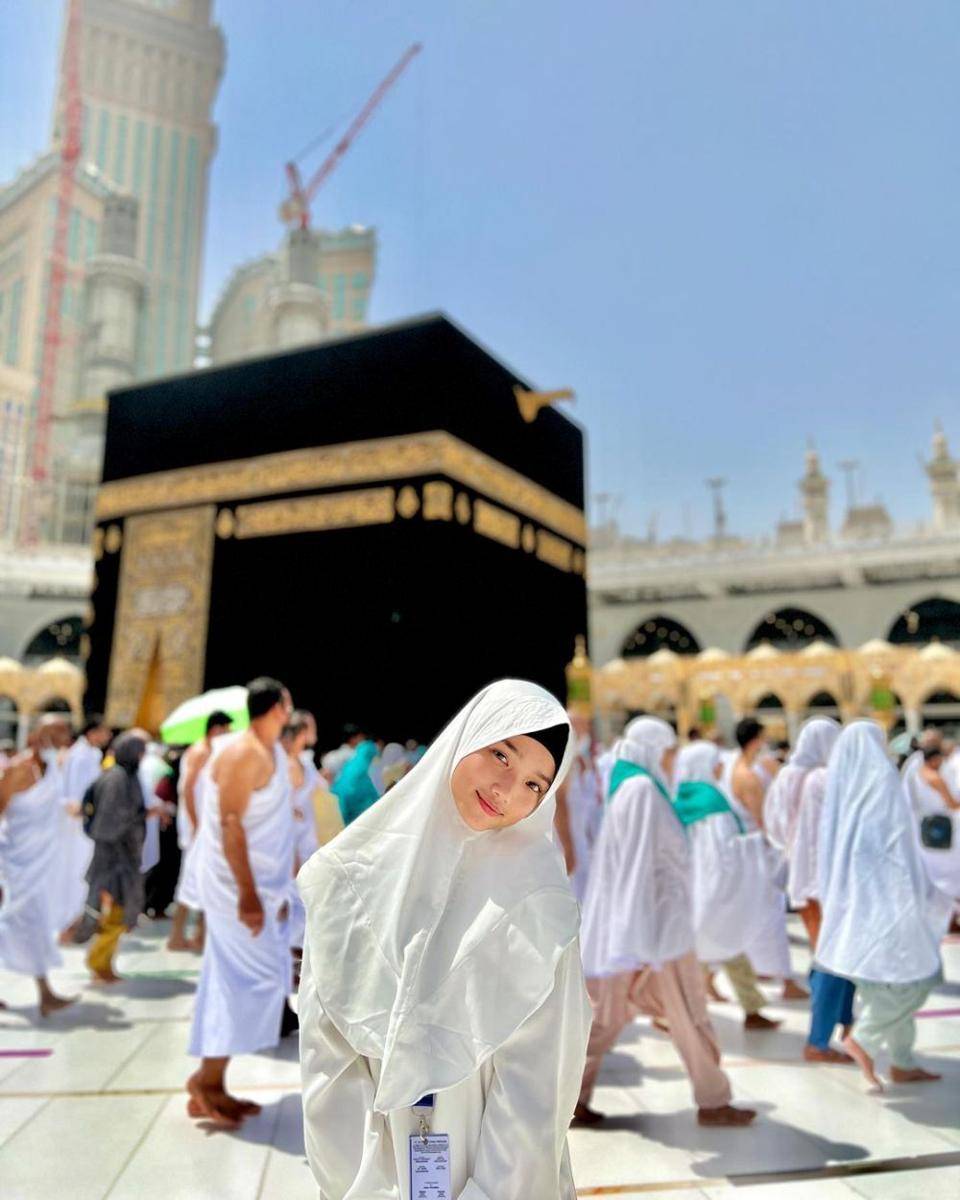 potret Fuji berhijab (instagram.com/fuji_an)