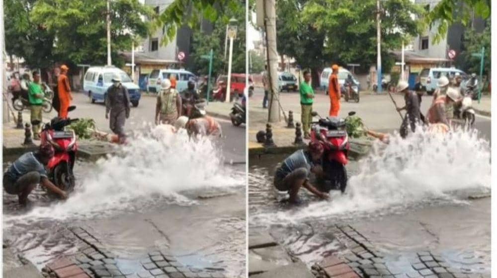 cari kesempatan dalam kesempitan (instagram.com/meme_otomotif)