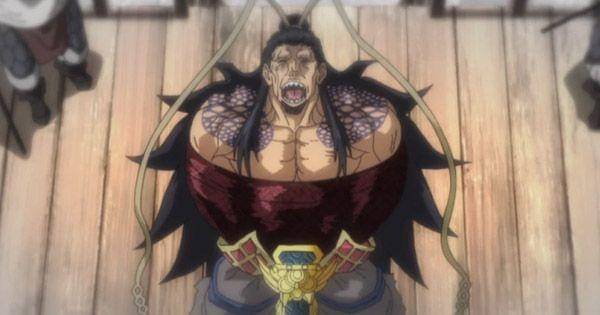 Lu Bu menangis saat diekskusi  ( Dok. Graphinica / Record of Ragnarok )