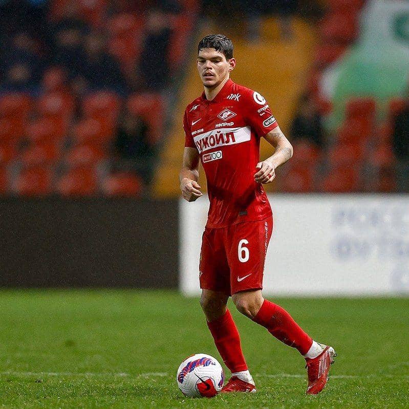 Ayrton Lucas saat membela Spartak Moskow di Liga Rusia. (instagram.com/ayrton97_)