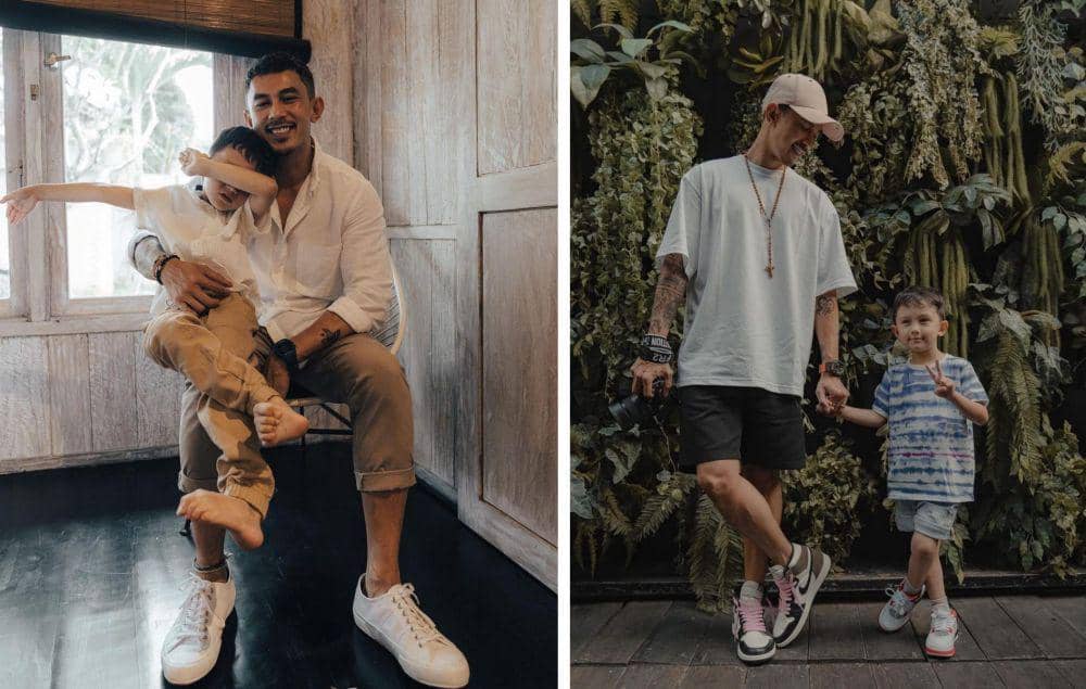 9 Potret Fandy Christian dan Putra Sulungnya, Paras Mereka Mirip!