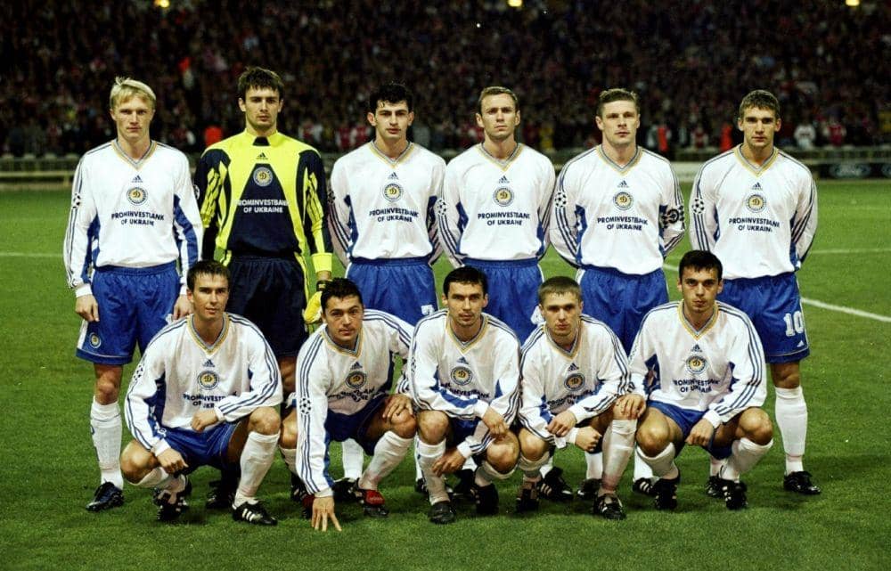 potret skuad Dynamo Kiev musim 1998/1999 (fcdynamo.com)
