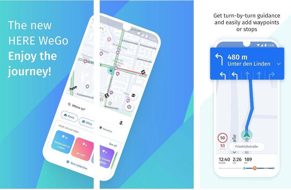 HERE WeGo Maps & Navigation (Dok. HERE Apps LLC)