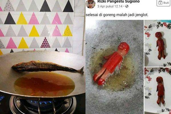 potret apes menggoreng (berbagai sumber)