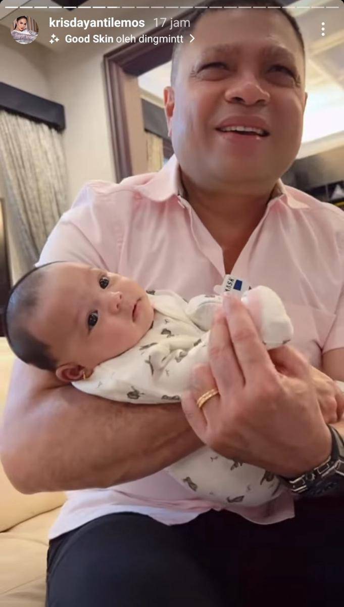 potret Raul Lemos dan Ameena (instagram.com/krisdayantilemos)