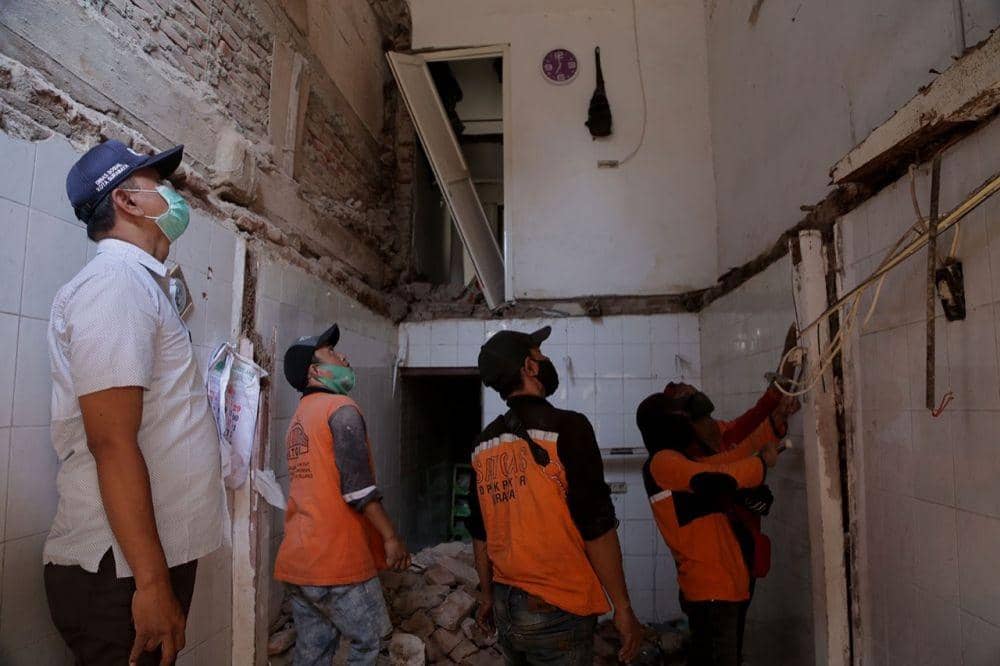 74 Rumah Tidak Layak Huni di Surabaya Segera Diperbaiki