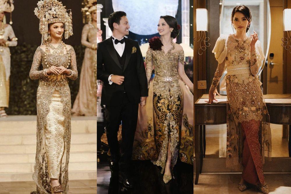10 Kebaya Sabrina Anggraini, Istri Belva Devara yang Penuh Pesona