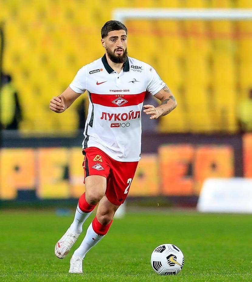 Samuel Gigot saat membela Spartak Moskow. (instagram.com/mum84)