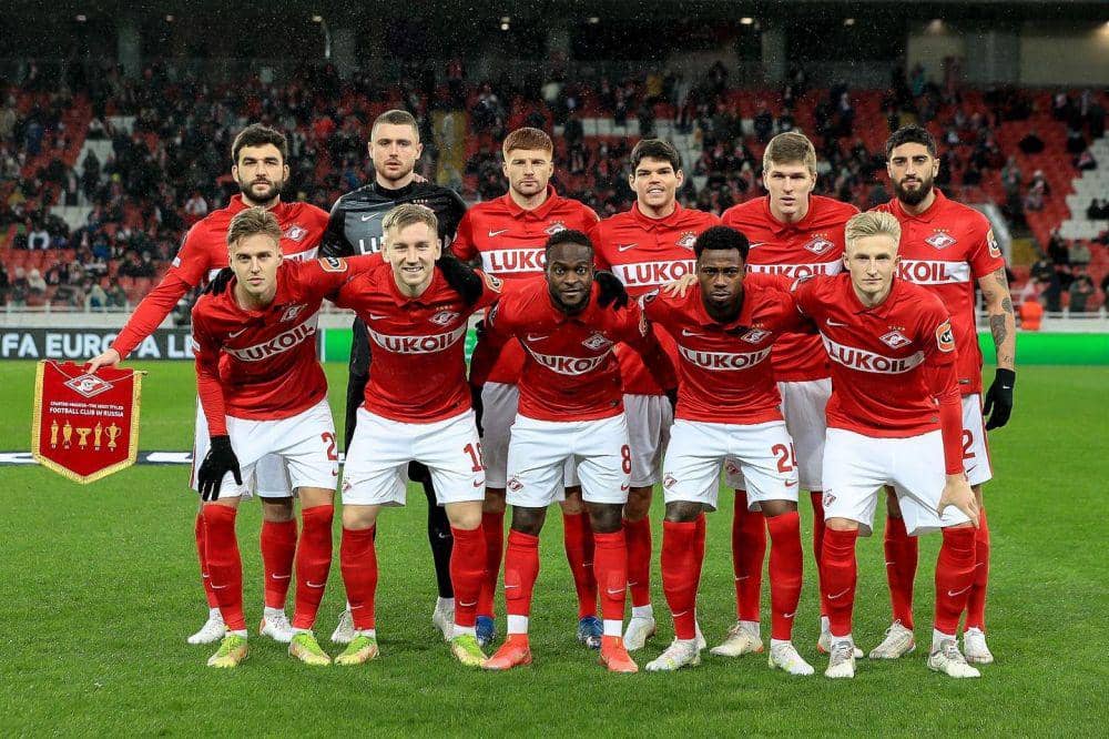 8 Pemain Andalan Spartak Moskow pada 2021/2022