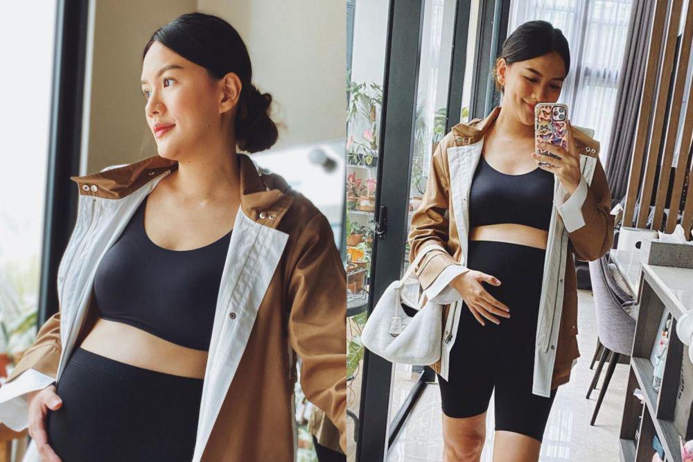 9 Potret Baby Bump Deasy Priscilla, Istri Marcel Chandrawinata