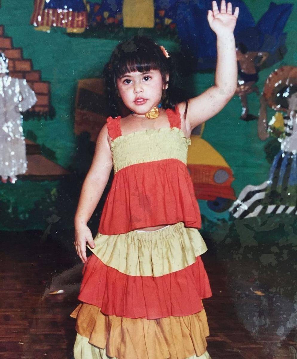 potret masa kecil Valerie Thomas (instagram.com/valerieethomas)