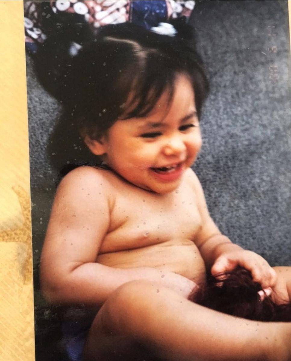 potret masa kecil Valerie Thomas (instagram.com/valerieethomas)