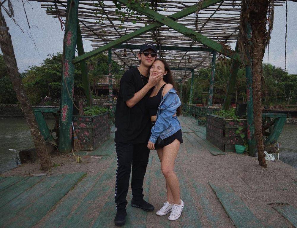 Bre Muhammad bersama pacar (instagram.com/brekedek)