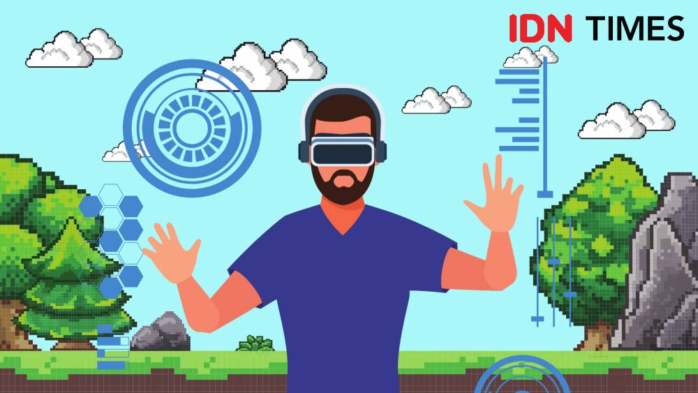 ilustrasi penggunaan teknologi immersive (IDN Times/Bayu D. Wicaksono)