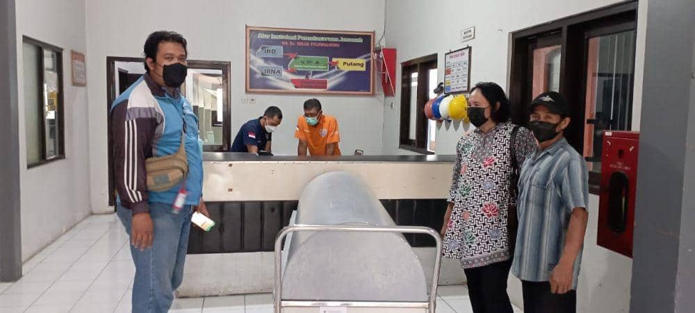 Jenazah korban saat di rumah sakit. IDN Times/ humas polres Tulungagung