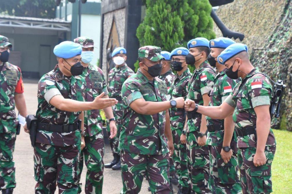 TNI Siap Kirim Satgas Kizi Konga untuk Misi Perdamaian di Kongo