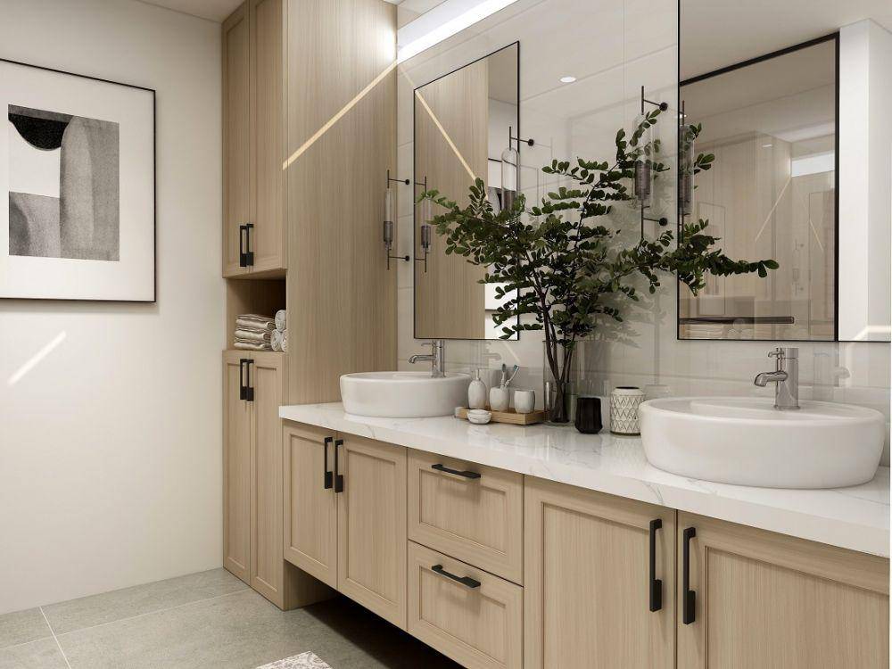 Ilustrasi kamar mandi dengan tanaman hias (unsplash.com/@collovhome)