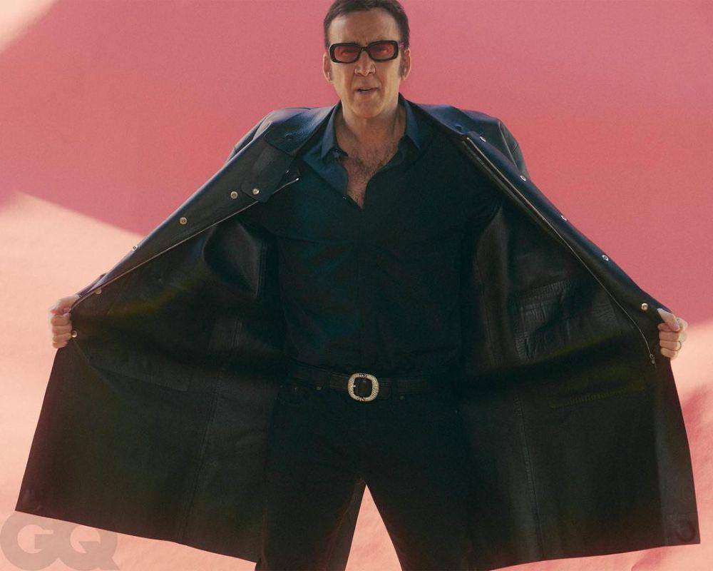 Nicolas Cage dalam GQ Magazine (instagram.com/gq)