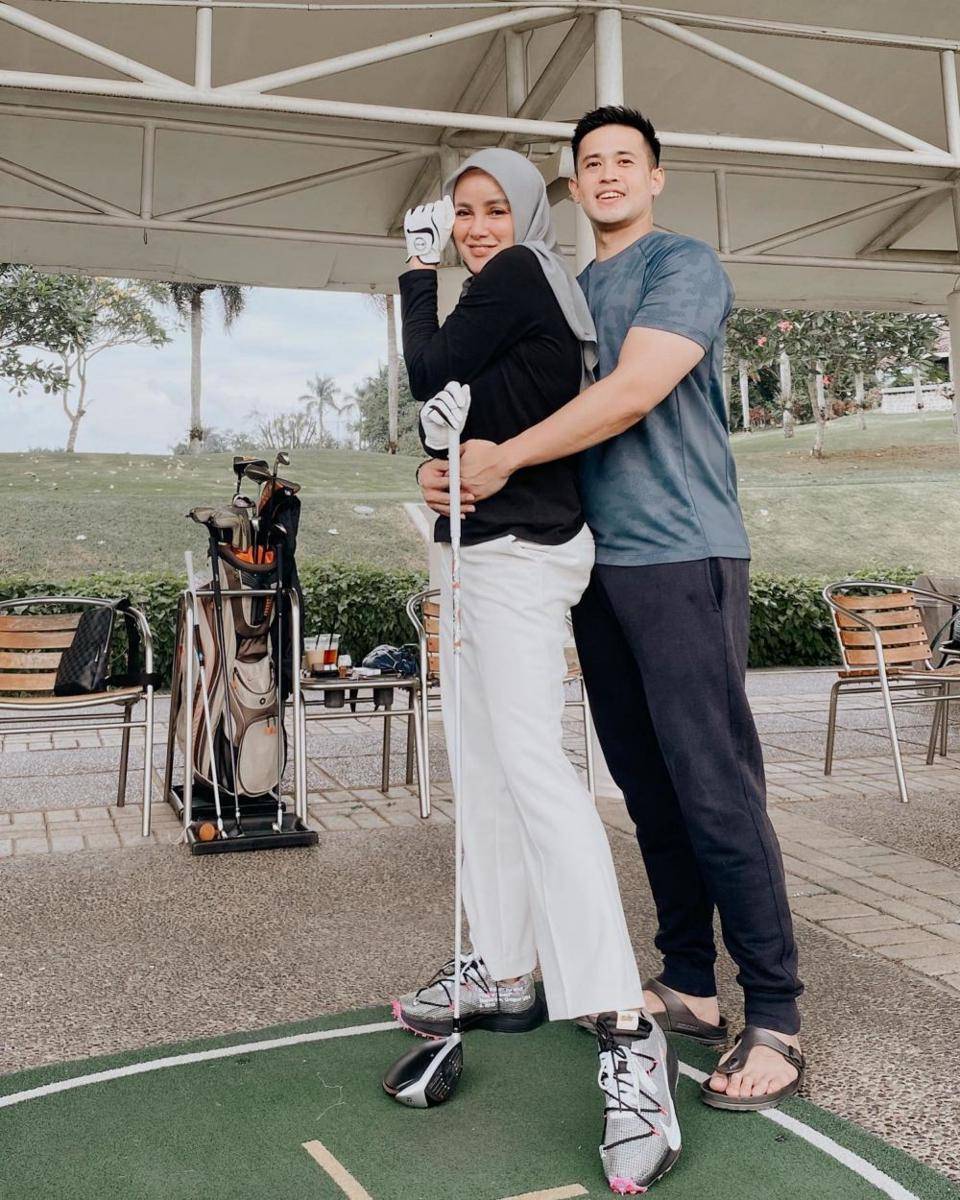 Olla Ramlan dan Aufar (Instagram.com/ollaramlan/)