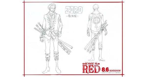 Outfit Zoro untuk One Piece FIlm Red ( Dok. Twitter ONE PIECE FILM RED / One Piece: Red )