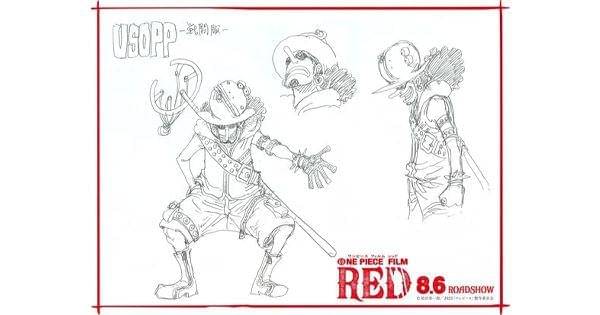 Outfit Usopp untuk film One Piece Film Red ( Dok. Twitter ONE PIECE FILM RED / One Piece: Red )