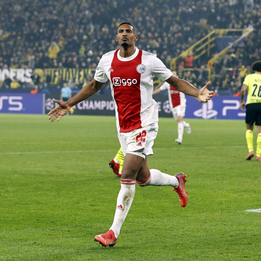 potret Sebastien Haller (twitter.com/ChampionsLeague)