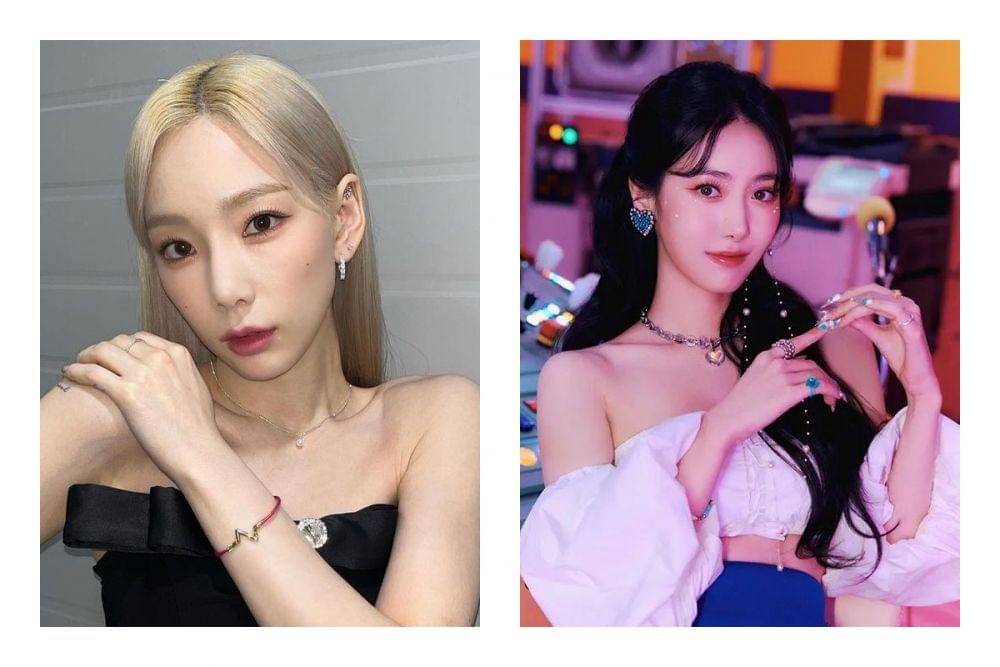 Taeyeon dan SinB (instagram.com/taeyeon_ss | instagram.com/viviz_official)