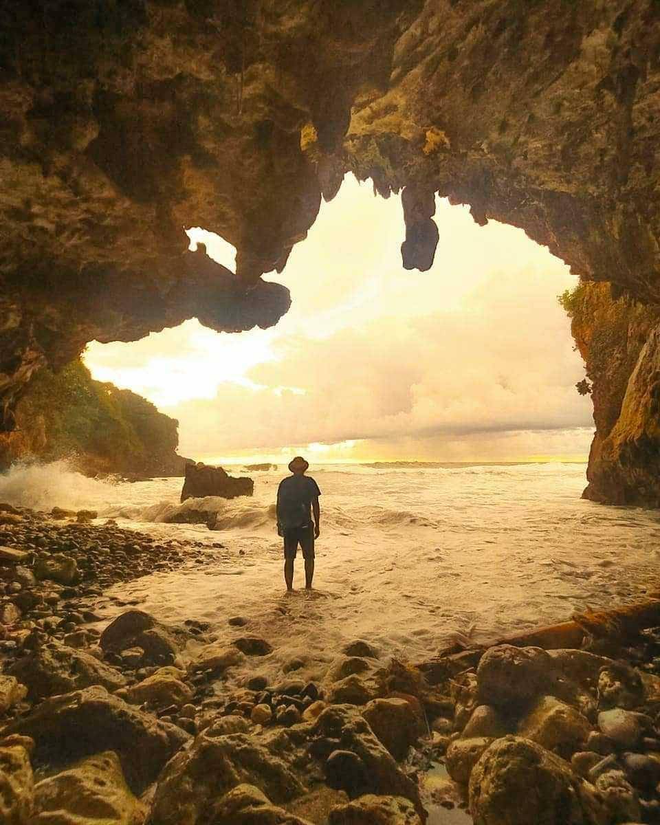 potret Pantai Gebyuran (instagram.com/kebumen.explore)