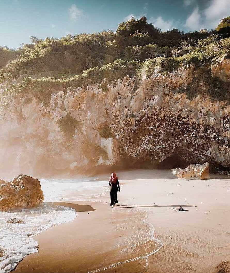potret Pantai Gebyuran (instagram.com/wonderland_kebumen)