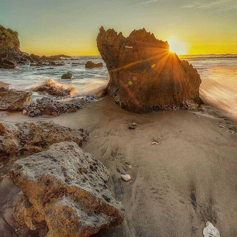 potret Pantai Gebyuran (instagram.com/pantailampon)