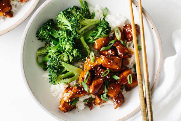 ilustrasi ayam teriyaki (downshiftology.com)