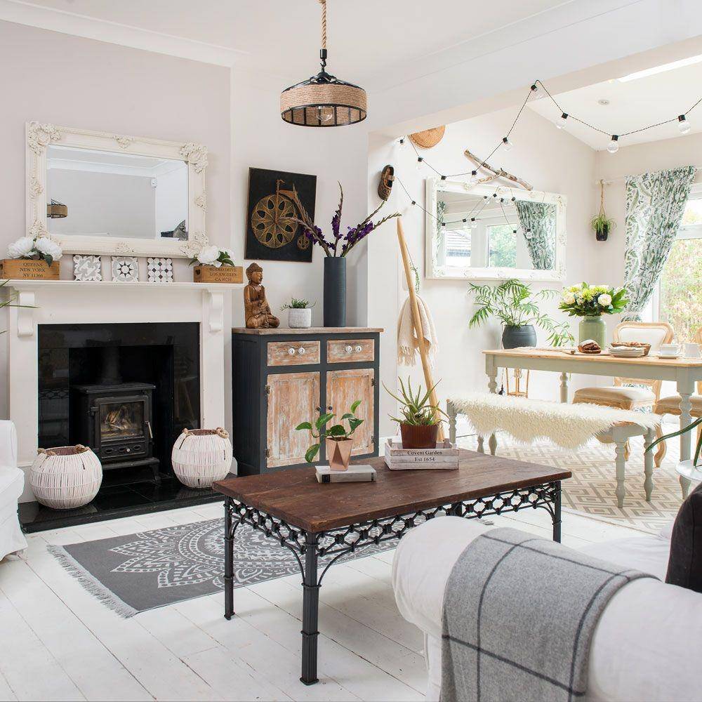 Dekorasi open space. (idealhome.co.uk)