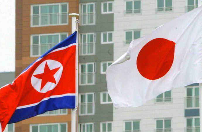 Bendera Korea Utara dan Jepang (foreignbrief.com)