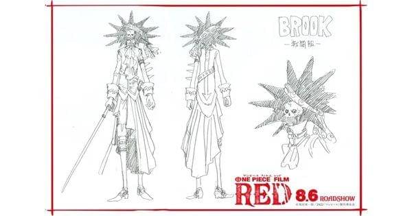 Outfit Brook untuk One Piece Film Red ( Dok. Twitter ONE PIECE FILM RED / One Piece Film Red )