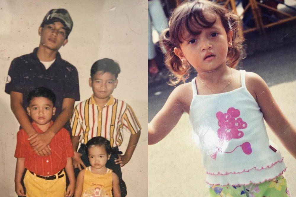 potret masa kecil artis kelahiran 2002 (instagram.com/fransfaisal_ | instagram.com/megandomani1410)