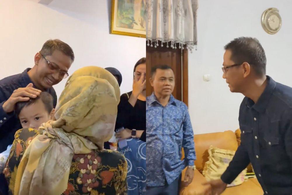10 Potret Momen Doddy Sudrajat Kunjungi Rumah H. Faisal, Ngapain Nih?