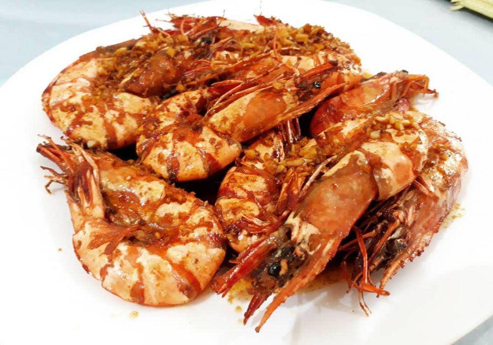 Ilustrasi udang goreng bawang putih (instagram.com/myfunfoodjournal)