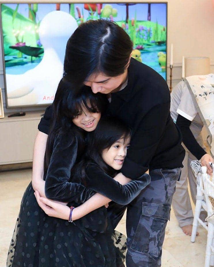 potret Sean, Aleena dan Adreena (instagram.com/ollaramlan)