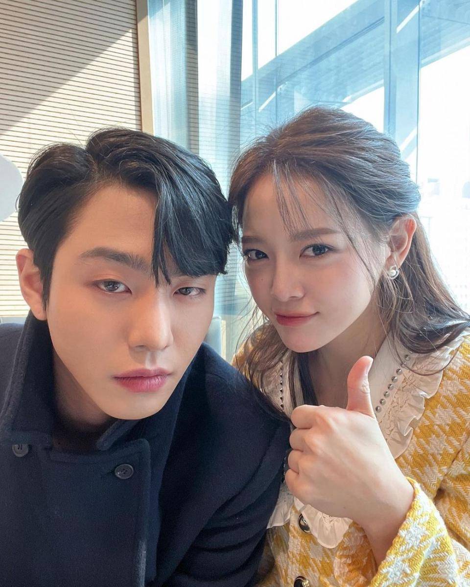 potret di balik layar drama A Business Proposal (instagram.com/clean_0828)