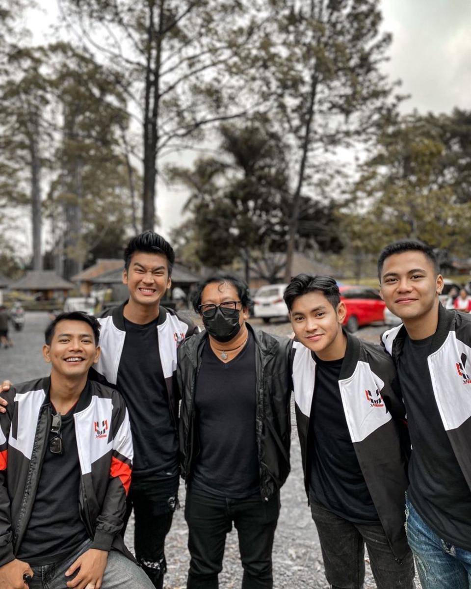 Rudi dan pemain Anak Jalanan A New Beginning (instagram.com/rudiaryanto79/)