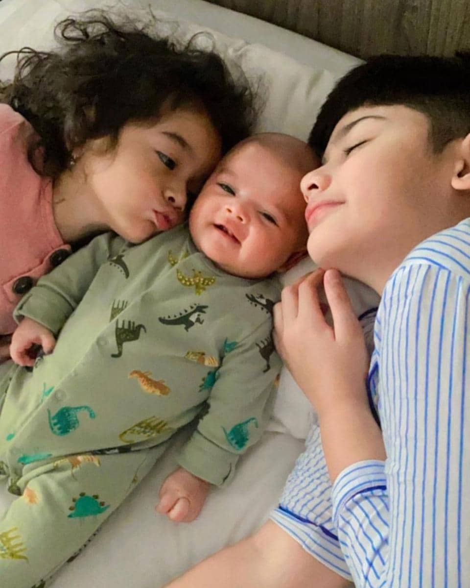 potret King Faaz, Queen Eijaz, dan King Zhafi (instagram.com/fairuzarafiq)