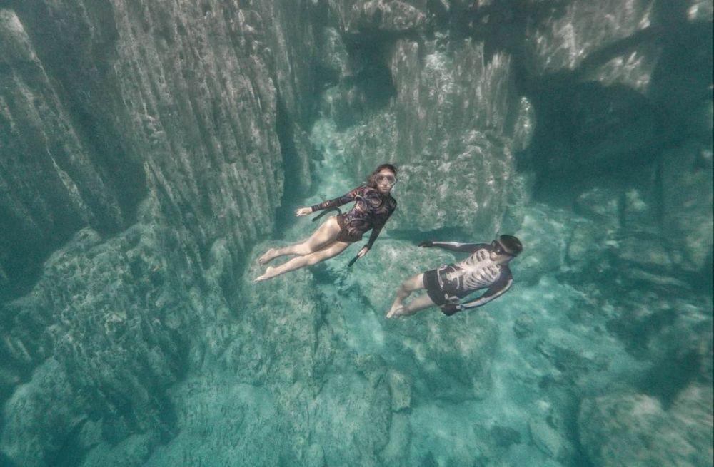 Cerita Seru Diving Marischka Prudence di Kedalaman Laut Indonesia
