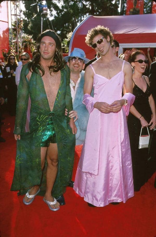 Trey Parker dan Matt Stone di penghargaan Oscar 2000 (twitter.com/StiviDeTivi)
