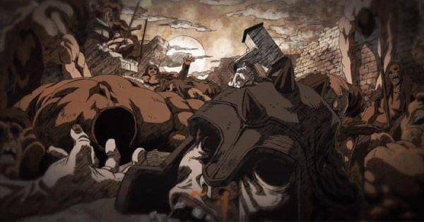 Thor membantai habis para Jotnar ( Dok. Graphinica / Record of Ragnarok )