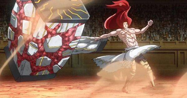 Thor dan Mjornir-nya yang telah terbangun ( Dok. Graphinica / Record of Ragnarok )