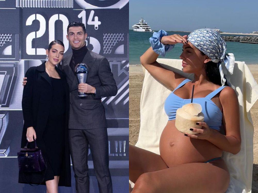 9 Potret Baby Bump Georgina Rodriguez, Pacar Cristiano Ronaldo