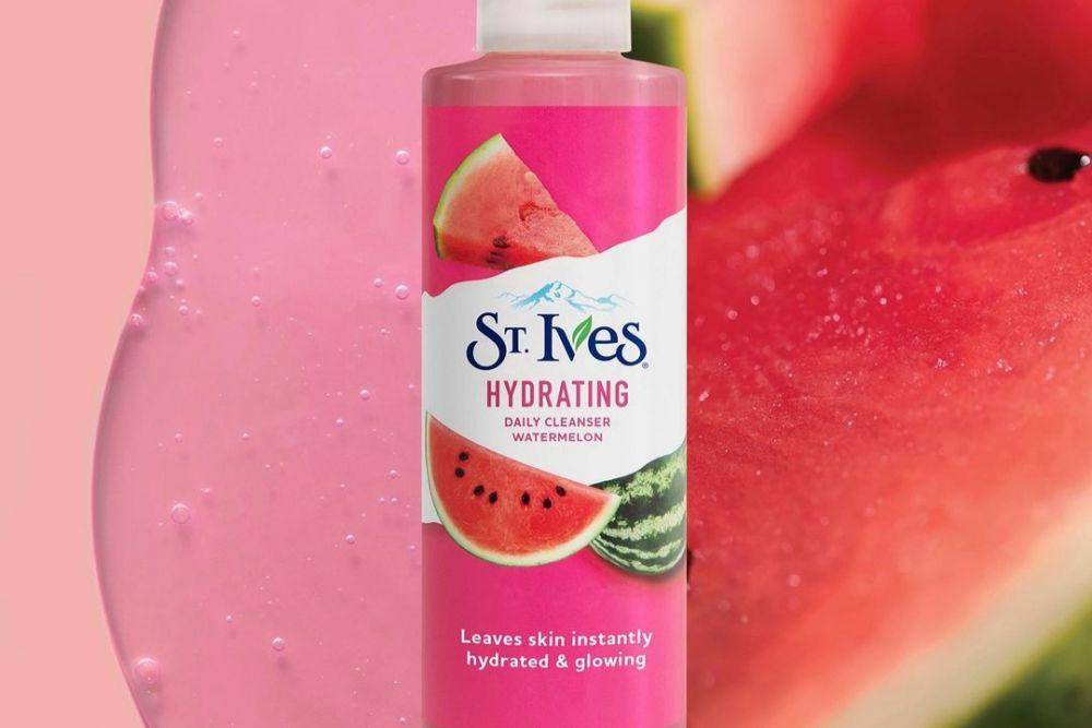 St.Ives Hydrating Daily Facial Cleanser Watermelon 200 ml (instagram.com/stivesskin)