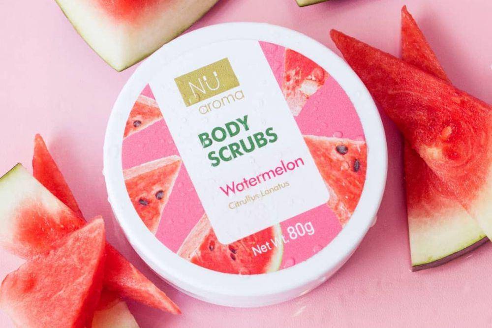 NU Aroma Body Scrub Watermelon 80gr (instagram.com/nu.aroma)