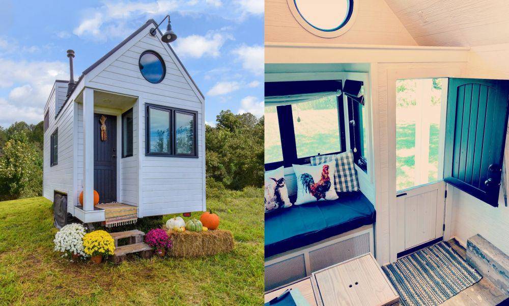Desain rumah mungil pedesaan (instagram.com/perchandnest)